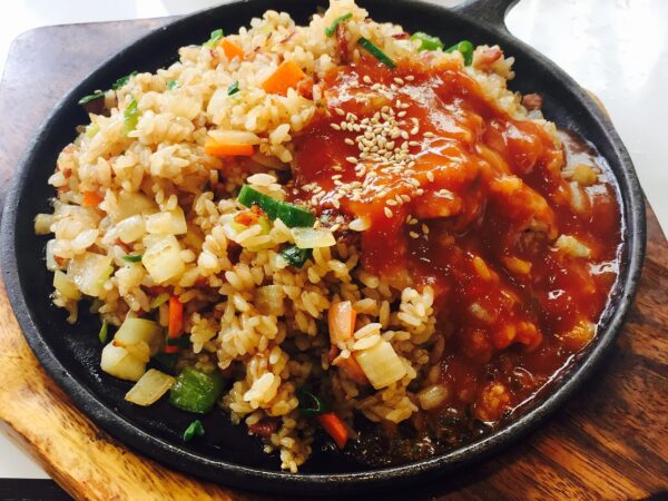arroz verduras