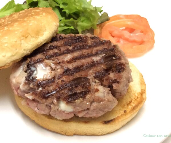 HAMBURGUESA BACON Y QUESO