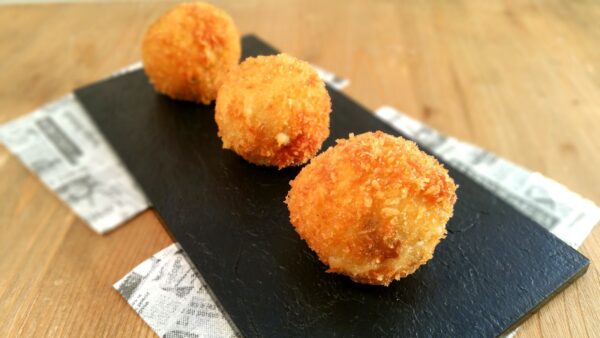 CROQUETAS DE BOLETUS Y FOIE
